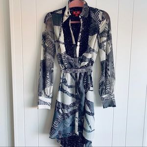 Kirna Zabete Button down flowy dress